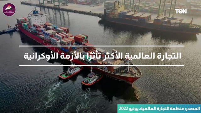 التجارة العالمية الأكثر تأثرًا بالأزمة الاوكرانية