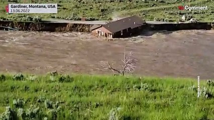 Inondations : le parc national de Yellowstone en partie évacué
