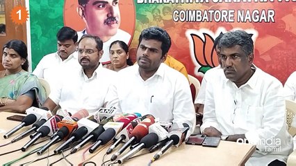 தவறான தகவல்களை கூறுகிறேன் என்றால் அமைச்சர் என் மீது வழக்கு தொடரப்படும்- அண்ணாமலை