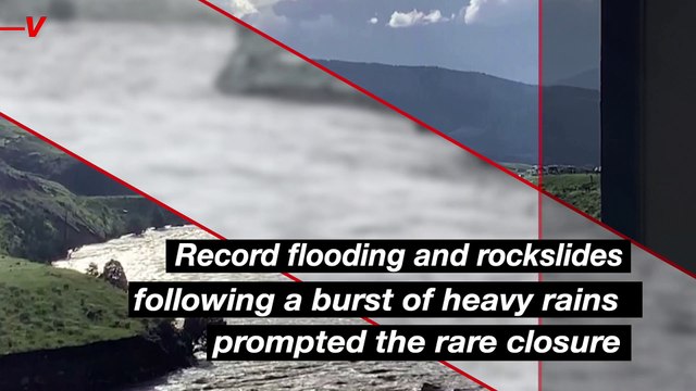 House Falls Into Yellowstone River Amid Record Flooding and Rockslides