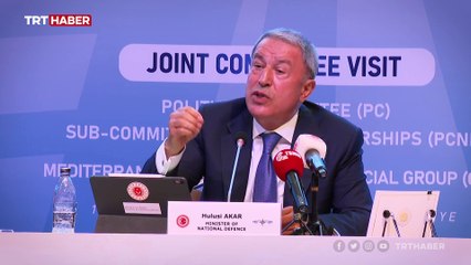 Bakan Akar'dan Yunan parlamenterlere sert tepki