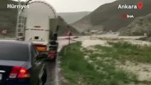 Ankara'da sağanak yağış Nallıhan'da sele neden oldu