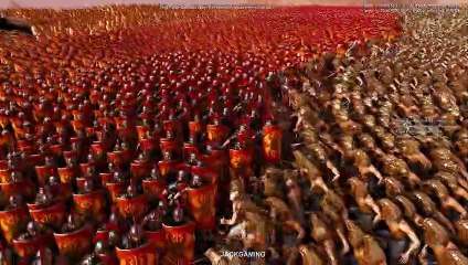 JackGaming's UEBS 2 Gameplay #3 1,000,000 Spartans vs 1,000,000 Egypt