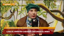 Llega el ministro Cabandié a recorrer el Imibio