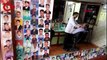 Van'da müşterilerinden vesikalık fotoğraf toplayan berberden 'Anı köşesi'