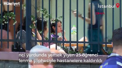 Üsküdar'da öğrenci yurdunda gıda zehirlenmesi