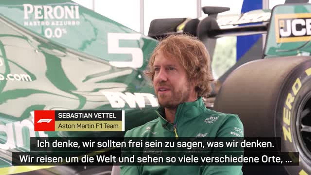 Vettel bezieht Stellung für Gleichberechtigung