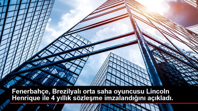 Fenerbahçe Kulübü, Brezilyalı futbolcu Lincoln Henrique ile 4 yıllık sözleşme imzaladığını açıkladı.