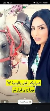 زينب العسكري تتلقى هدية من مواطن سعودي