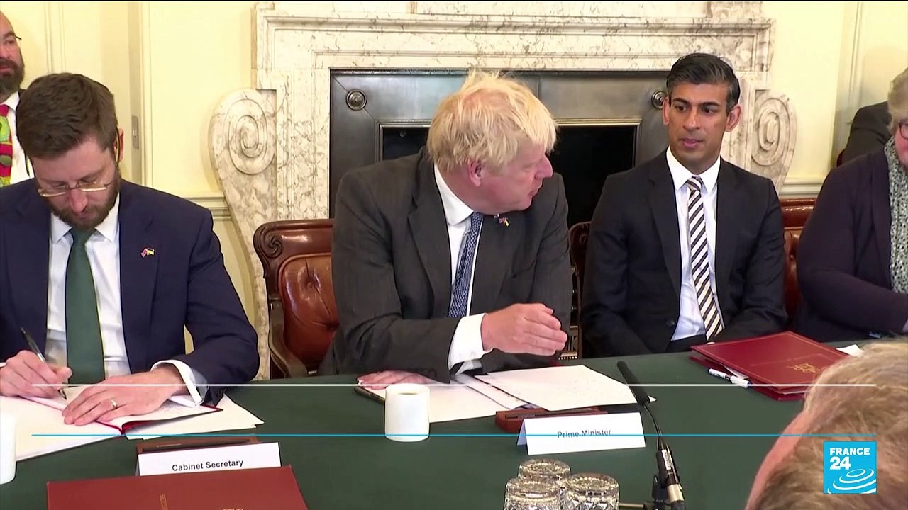 UK PM Johnson says he will keep going with Rwan...