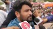 राजस्थान में बेरोजगारों का उग्र प्रदर्शन, शहीद स्मारक पर पुलिस से भिड़े, बरसाईं लाठियां