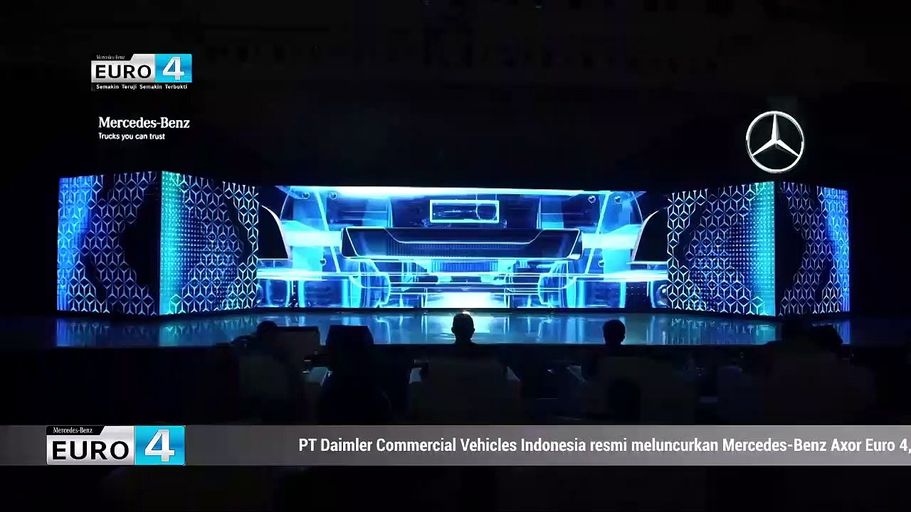 Resmi! PT Daimler Luncurkan Truk Mercedes-Benz Axor Euro 4 di Indonesia