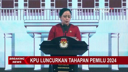Peluncuran Tahapan Pemilu, Puan: Di Tahun 2024 Pemilu Harus Dilaksanakan