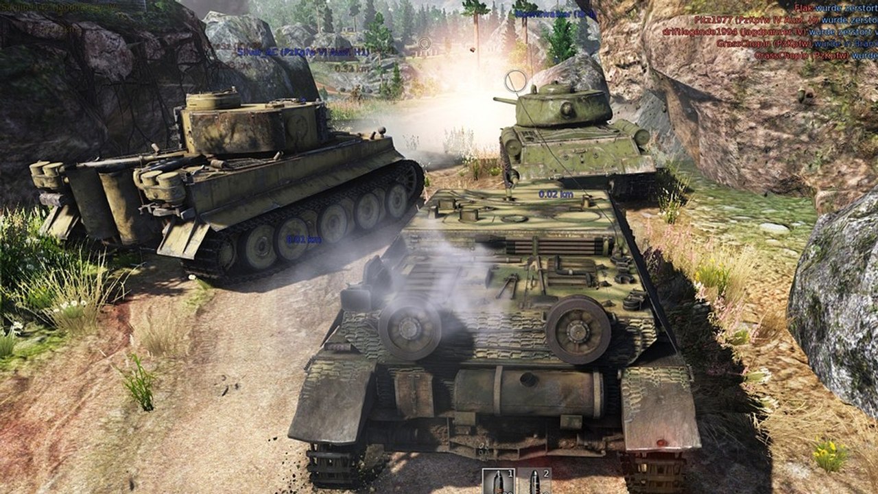 War thunder: ground forces - vorschau-video aus der beta des panzer-addons