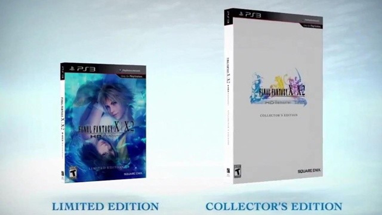 Final Fantasy X / X-2 HD - Offizielles Unboxing der Collector's Edition