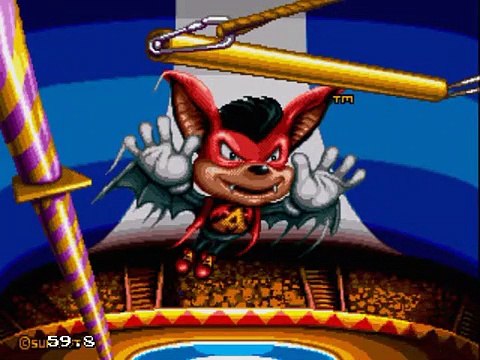 Aero the Acro-Bat, Sega, Genesis, Mega Drive
