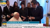¡Félix Bolaños visita el Papa y presume de que el Gobierno comparte sus mismos valores!