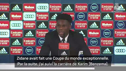Real Madrid - Tchouaméni : "Zidane et Benzema sont des icônes"