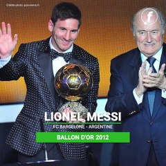 Les 10 derniers vainqueurs du Ballon d'Or