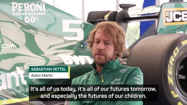 Vettel admits F1 'can do more and do it faster' in race to be more eco-friendly