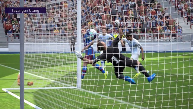 PEMBANTAIAN KING BARCELONA EFOOTBALL PES 2021 MOBILE