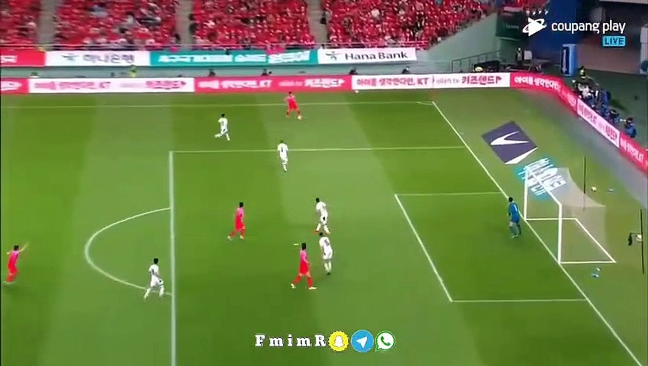 اهداف مباراة كوريا الجنوبية ومصر الودية