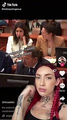 Una joven se tatuó a Camille Vásquez, la abogada de Depp y se hace viral