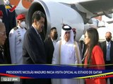 Presidente Nicolás Maduro realiza visita oficial al Estado de Qatar