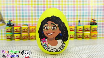 Huevo Gigante Sorpresa de Plastilina Play-doh de La Pelicula  Mirabel ENCANTO