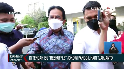 Di Tengah Isu Reshuffle, Jokowi Panggil Hadi Tjahjanto ke Istana Negara