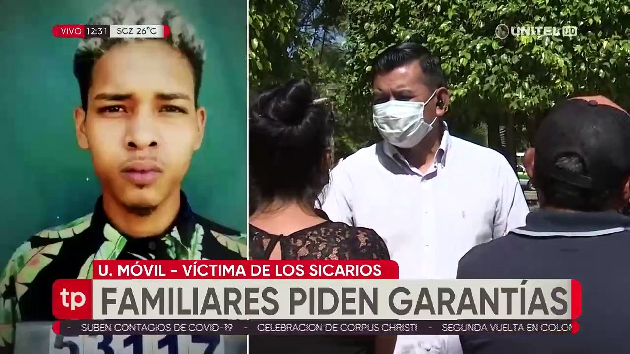 "Tengo miedo por mis hijos" dice esposa del hombre asesinado por reos que este martes fugaron de Palmasola