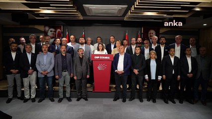 CHP'li 39 ilçe başkanından Kaftancıoğlu'na destek