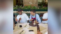 La cara de Vinicius era un poema: así cayó en la famosa broma de este conocido chef