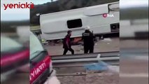 Antalya'da feci kaza! Tur otobüsü devrildi: 1 ölü, 22 yaralı