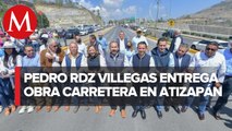 Alcalde de Atizapán de Zaragoza entrega Avenida Jimenez Cantú rehabilitada