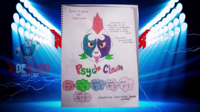 Clases de matemáticas con lucha libre