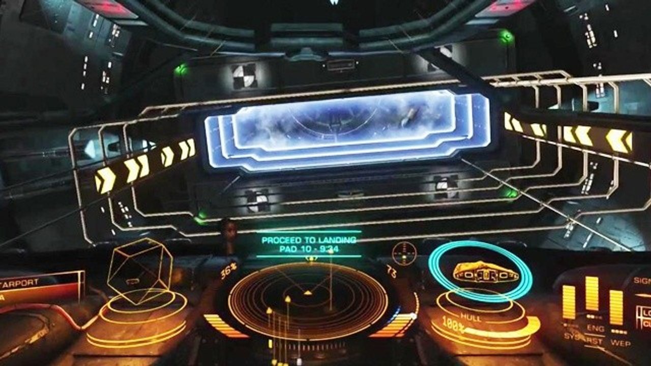 Elite: Dangerous - Tutorial-Trailer zum Docking in der Alpha 3.0