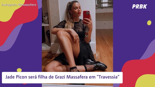 Grazi Massafera será mãe de Jade Picon em Travessia