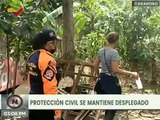 Carabobo | Protección Civil atiende a las familias afectadas por el desbordamiento del río Guataparo