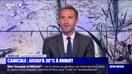 Canicule: les températures sont 10 à 15°C au-dessus des normales de saison
