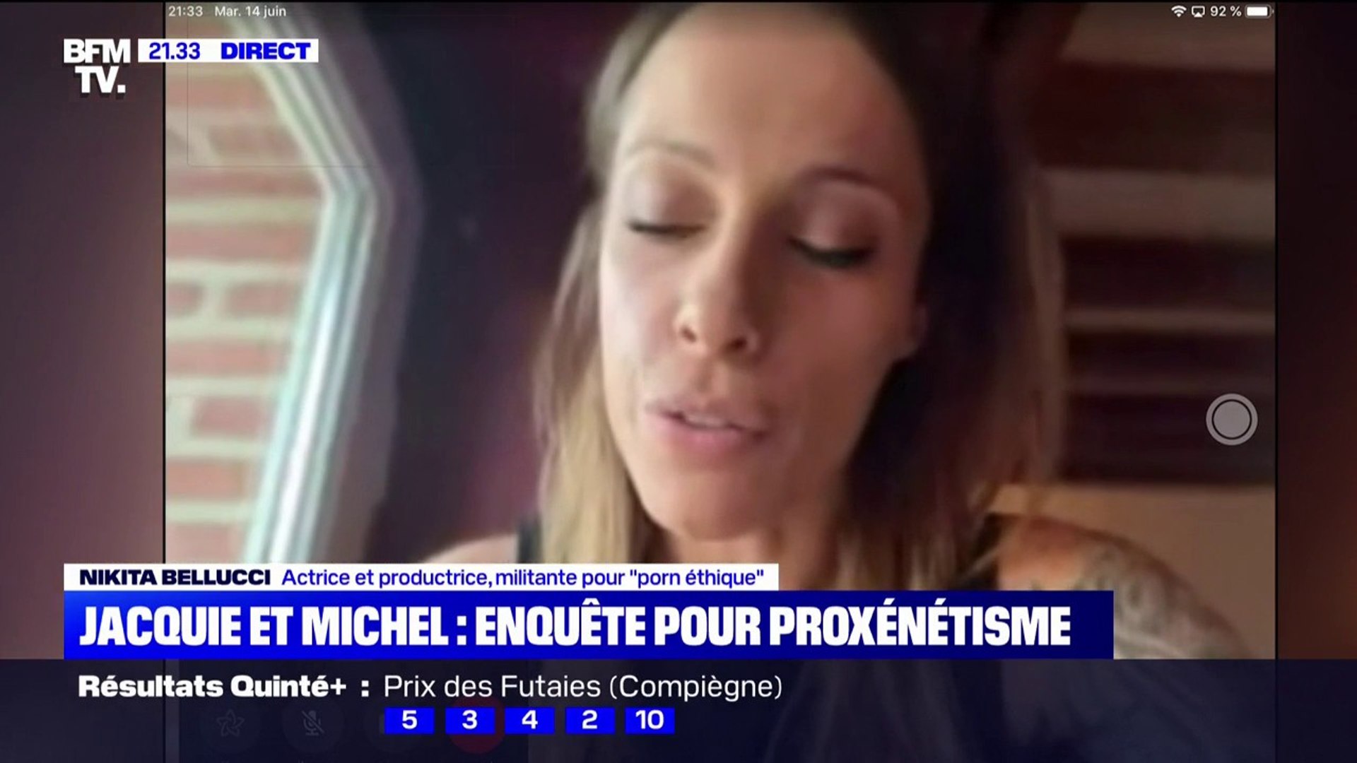 Lactrice X Nikita Bellucci dénonce des violences sexuelles sur des  tournages