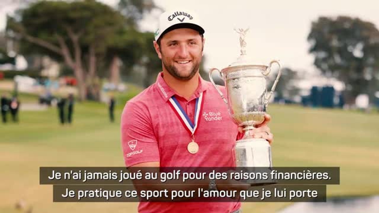 US Open - Rahm : "Je joue pour l'amour de mon sport, pas pour l'argent"