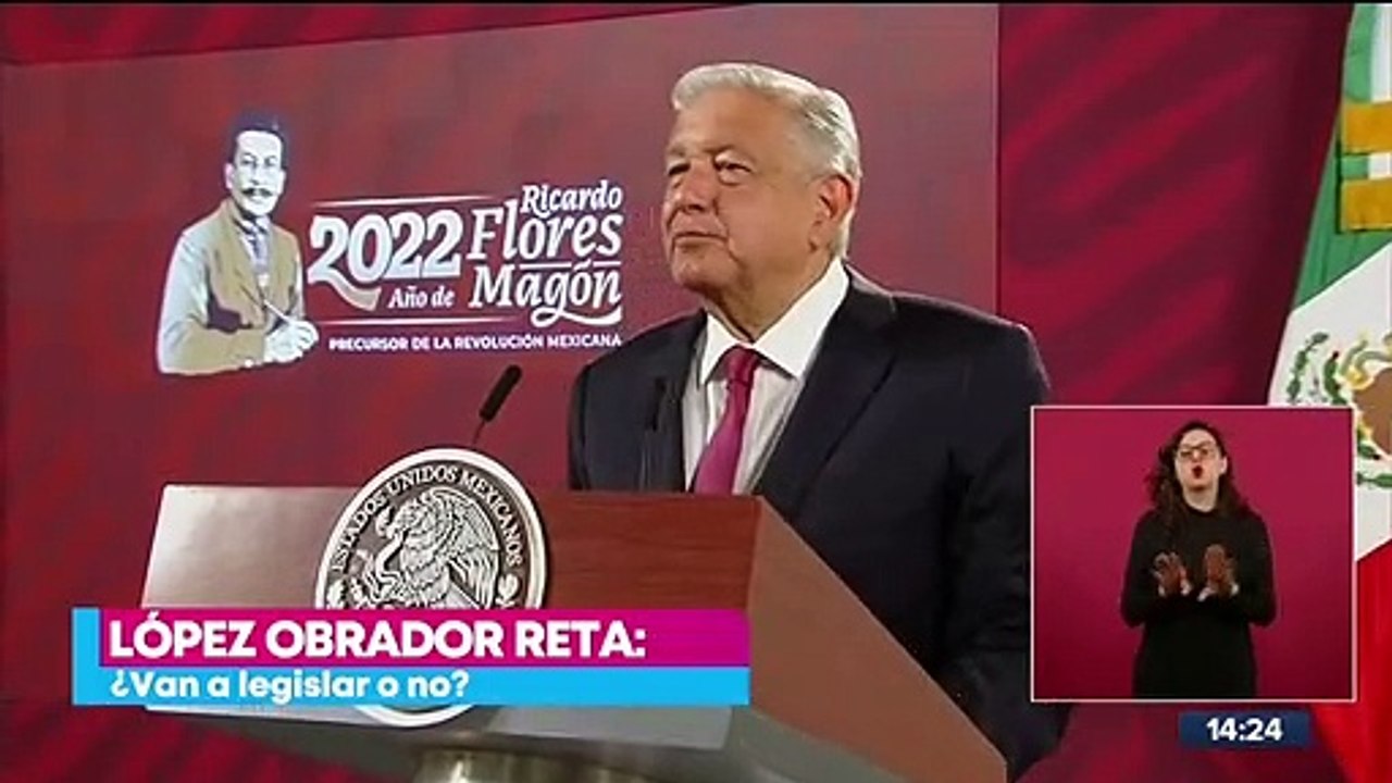 López Obrador arremete contra "Va por México" por moratoria constitucional