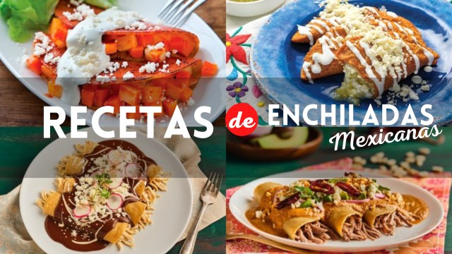 5 fáciles y deliciosas recetas de enchiladas mexicanas para papá