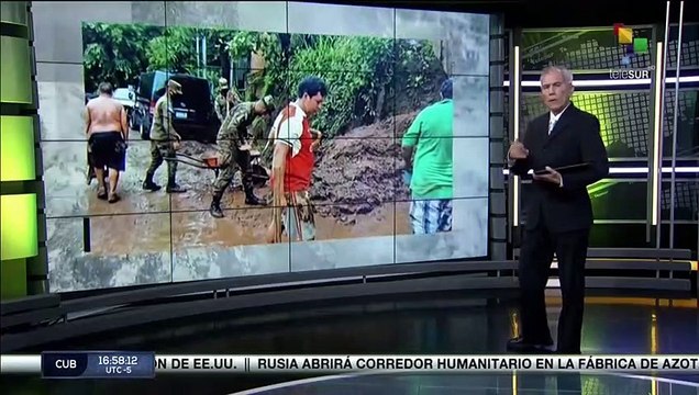 El Salvador decreta alerta producto de intensas lluvias