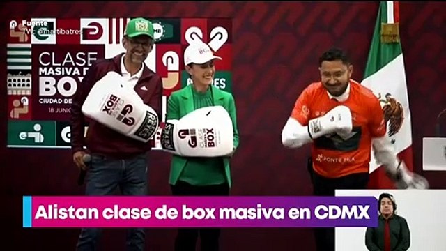 Alistan clase de box masiva en la CDMX