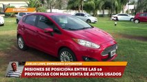 Misiones se posiciona entre las 10 provincias con más venta de autos usados