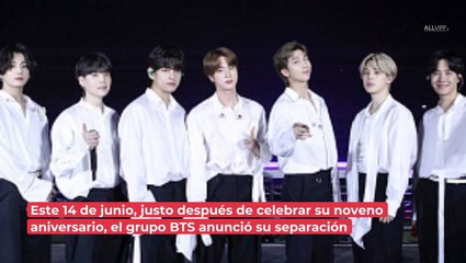 ¿Qué sigue entonces? Banda de k-pop BTS anuncia su separación