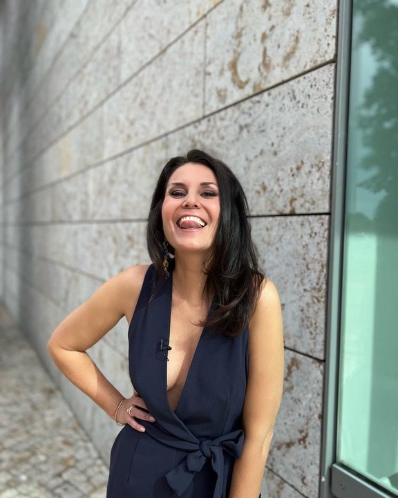 Wow: Vanessa Blumhagen mit XXL-Dekolleté