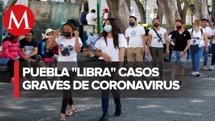 Puebla, sin pacientes graves con covid-19 por primera vez